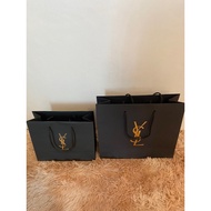 Authentic YSL Paper Bag Black New Beautiful Condition