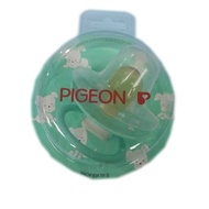 Pigeon Rubber Pacifier Size L Green - 8M+ Puting Hisap Bayi