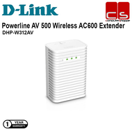D-LINK Powerline AV 500 Wireless AC600 Extender DHP-W312AV