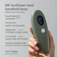 ไฟ LED สำหรับส่อง ทำเล็บเจล MR Nail Handheld Oval Nail Dryer แบตเตอรี่ชาร์จได้ รุ่นอัลมอนด์
