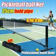 Upgrade Portable Pickleball Net Set Regulation Size Steady Metal Frame with Carrying Bag Pickleball 