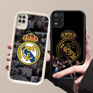 GK-74 Real Madrid Black and White Silicone Casing for OPPO Realme Narzo Q3 A54 8S 8 V13 30 Pro 5G