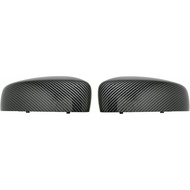 Carbon Fiber Pattern Door Wing Mirror Cover Caps Compatible with Infiniti G37 G25 Sedan Coupe