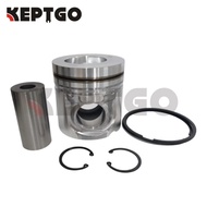 New

 D5D 4 Sets STD Piston & Ring for Volvo D5D D5E Engine 04501353 04295313 04501346