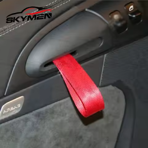 Carbon Fiber Door Knob For Porsche GT3 RS Tuning Pulls Door Handle Fiberglass Doorknob Fit 987 Cayma