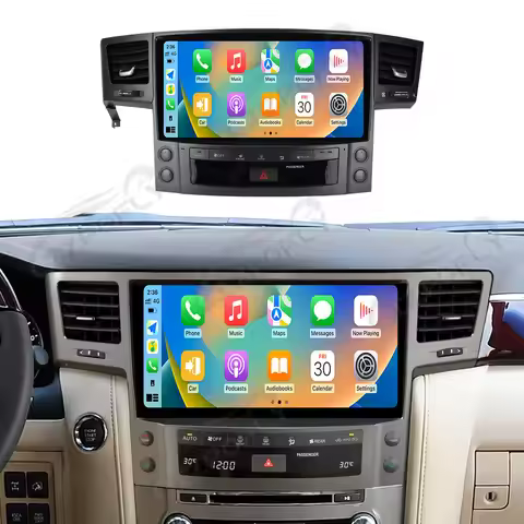 12.8 Inches Screen Android 13 8-256GB Car Stereo Multimedia DVD Player For Lexus LX570 2008-2015 Rad
