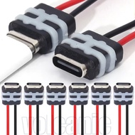 2/8Pcs Type-C Female Socket Connector - for Replacement Charging Port - Panel Mount Charging Port - 