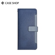 CASE SHOP vivo V50 前收納側掀皮套 藍