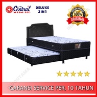 Kasur spring bed central 2 in 1 ukuran 90x200 100x200 120x200 sorong