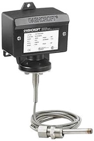 Ashcroft T4 Temperature Switch, Remote Mount, 10'; 110 to 190°C