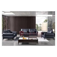 [紅蘋果傢俱]義式LJ8067沙發1+2+3(另售 茶几 地櫃)  皮沙發 實木內框架 極簡 義式客廳