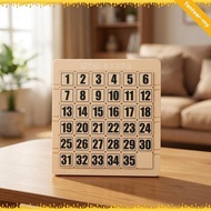 [FenteerMY] Slide Number Puzzle Puzzle Concentration Training Number Slide Puzzle Toy Educational To