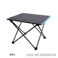 hot itemOutdoor Aluminum Camping Table Fordable Portable Barbecue Picnic Campfire Table Easy Carry