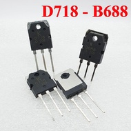 10 Con - Sò công suất - Transistor D718 - B688 Hàng mới - chân dài