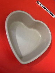 二手Le Creuset 粉藍 心盤 (用過一次)