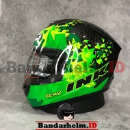Helm INK CL Max Motif Seri 6 #6 Black Green