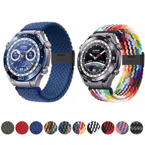 Nylon Woven Strap for HUAWEI WATCH Ultimate /Bracelet Replacement Watchband For Huawei Ultimate /22m