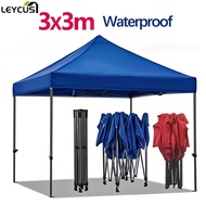 Tent 3x3 meter Canopy / Gazebo / Retractable Tent Adjustable Height (Frame Included)