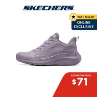 Skechers Online Exclusive Women BOBS Sport Squad Waves Ocean Tides Shoes - 117472-MVE Memory Foam Vegan