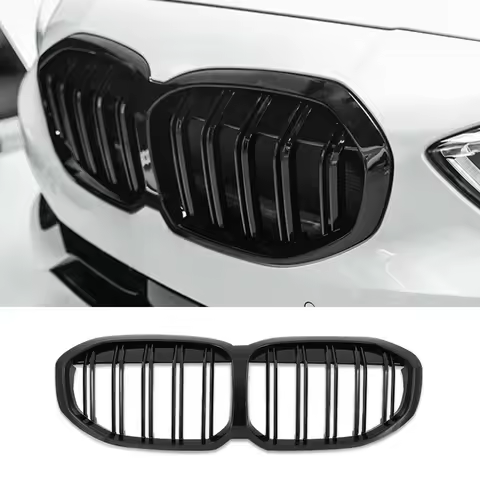 Car Tuning Front Kidney Grills Grille for BMW 1 Series F40 118i 120i 128ti 130i M135i xDrive 2019-20