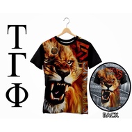 TAU GAMMA PHI Full Sublimation Tshirt