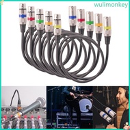 WU XLR Microphone Cable 3pin XLR Male to XLR Female Balanced Microphone  Cable