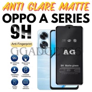 Pelindung Skrin Telefon Pintar Anti Glare Matte Glass Oppo A3/A3X/A5 Pro/A3s/A5s/A12/A91/A92/A93/A60