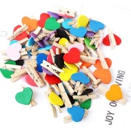 50 Multi-Colored Pegs Small Size