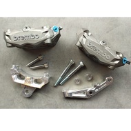 BREMBO BRAKE CALIPER M3 K5 K50 PNP YAMAHA Y16 Y15 RS150 4POT 100% ORIGINAL FRONT REAR DEPAN BELAKANG