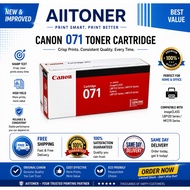 CANON 071 TONER CARTRIDGE / CANON071 TONER CARTRIDGE