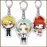 ST3 GNOSIA Acrylic Keychain Setsu Raqio Pendant Kukrushka Bags Accessories Game Anime Periphery TS3