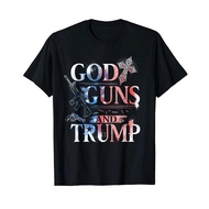 2nd Amendment T Shirt Trump 45 God Guns And Trump Shirt T-Shirt