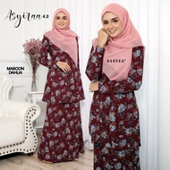 💕 Baju Kurung Asyiraa 4.0 💕 Baju Kurung Tak Payah Gosok Ironless by Dsofea 💕