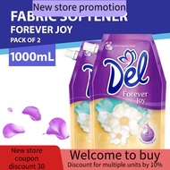 Del Forever Joy Fabric Softener (1000 mL SUP) Set of 2