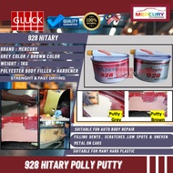MERCURY - HITARY POLY PUTTY 928 (BROWN/GREY)Available In 1kg/4kg