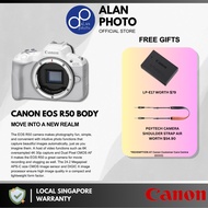 Canon EOS R50 r50 Mirrorless Camera Body | Canon Singapore Warranty