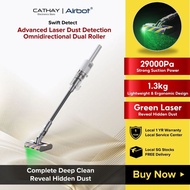 Airbot Swift 29000Pa Detect Cordless Handheld Glide Vacuum Cleaner Dual Roller Portable Wireless Pet