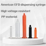 5pcs  American style EFD dispensing syringe American dropper syringe needle dispenser 3CC~50CC full 