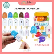 ABC Ice Cream Toys ABC Toys Alphabet Toy Mainan ABC 123 Kanak Kanak Mainan Aiskrim Toddler Toys Matc