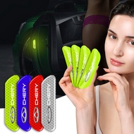 4PCS Car Door Sticker Safety Warning Reflective Mark For Chery Tiggo 5 2 3 7 PRO 8 5X IQ QQ Fulwin F