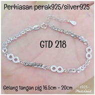 Onestore silver _ WOMEN'S BRACELET 925 SILVER 925 GENUINE MARKIS, BALL, LISTRING / GTD 165, GTD 186,