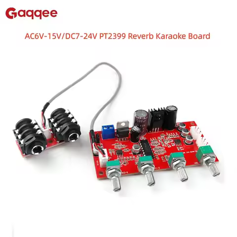 Karaoke Board AC6V-15V/DC7-24 Digital Microphone Amplifier Board M65831 Audio Amplifier Microphone B