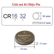 Cr1632 / CR2032 Battery, Tire Pressure Sensor Battery, Car Key, Motorcycle.., 3V Lithium