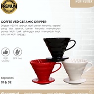 Ready V6 dripper ceramic 1 dripper Coffee ceramic Very Selling