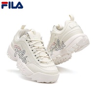 FILA Disruptor 2 Script Cream 1FM00863-113 Sneakers [Note-One Size up]