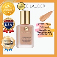 【Fast Shipping】Estee Lauder  foundation #2W0 Warm Vanilla 30ml | Exclusive for yellow and white Esse