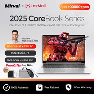 Mirval F10 Laptop Gaming Computer Core i7 1185G7 NVIDIA GeForce MX450 2G Independent Graphics 15.6 1