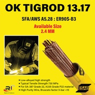 ESAB OK Tigrod 13.17 - ER90S-B3 TIG Rod
