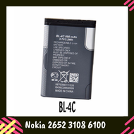 Original BL-4C BL 4C 890mAh Li-ion Battery for Nokia 2652 3108 6100 6170 6260 7270 6101 6102 6131 Ph