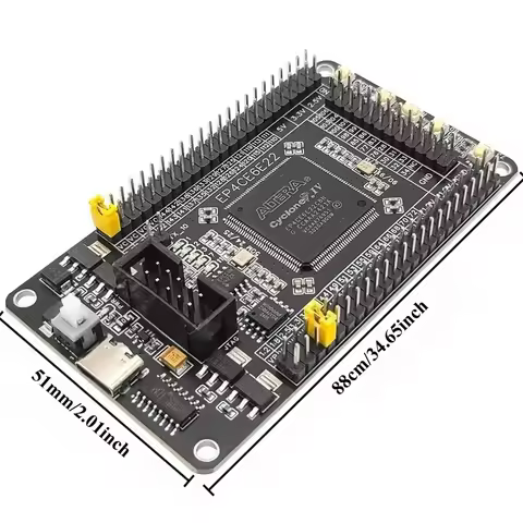Altera Cyclone IV FPGA Development Board EP4CE6E22C8N Core System Board With JTAG Port 88x51mm For L